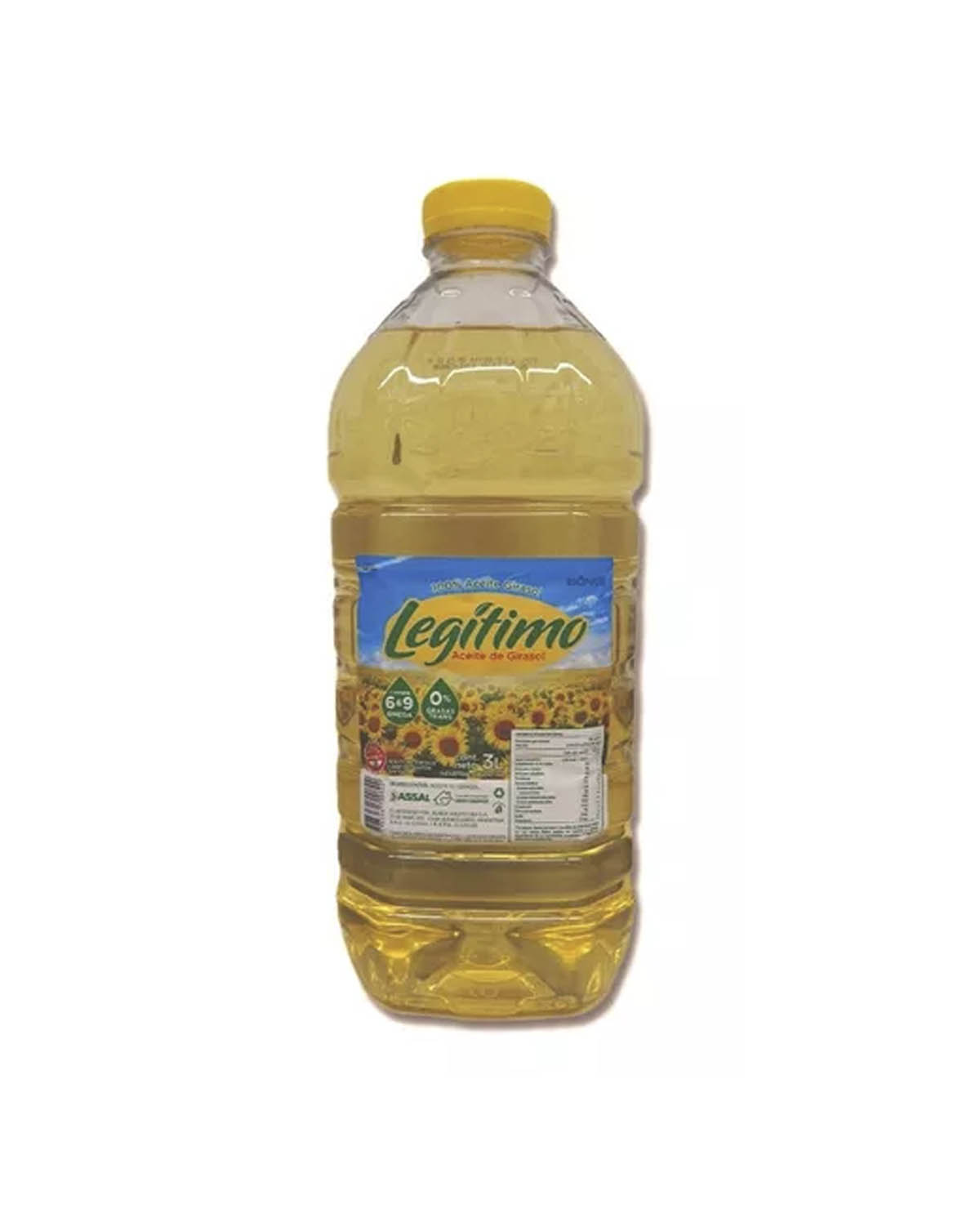 Aceite Legitimo Girasol x 3 Lt